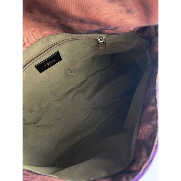 Fendi purple zucchino mamma baguette - Picture 7 of 9